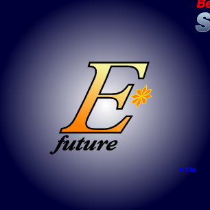 The logo and trademark of EStarFuture Corporation Limited (also trading as E*Future TM), in the livery for micro solar-hydrogen systems. Copyright 2005 Nobilangelo Ceramalus and EStarFuture Corporation. Click for company details.